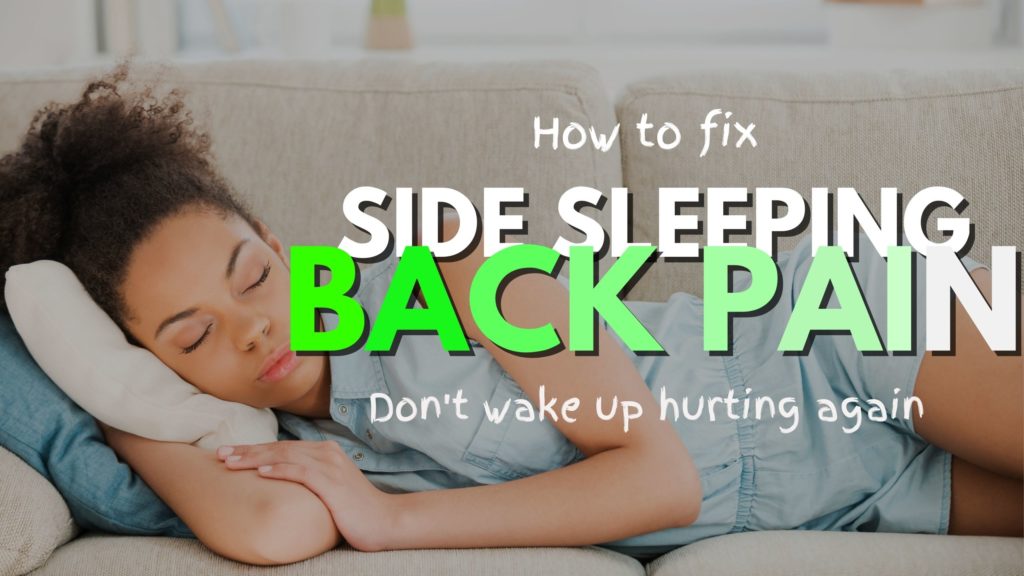side sleeping back pain