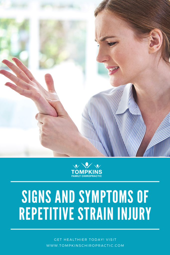 Signs and symptoms of repetitive stress injury
